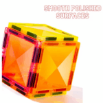 ⁦Mideer Magnetic Tiles Marble Run Edition - 100 pcs MD1166ميدير بلاط مغناطيسي إصدار ماربل ران - 100 قطعة⁩ - الصورة ⁦4⁩