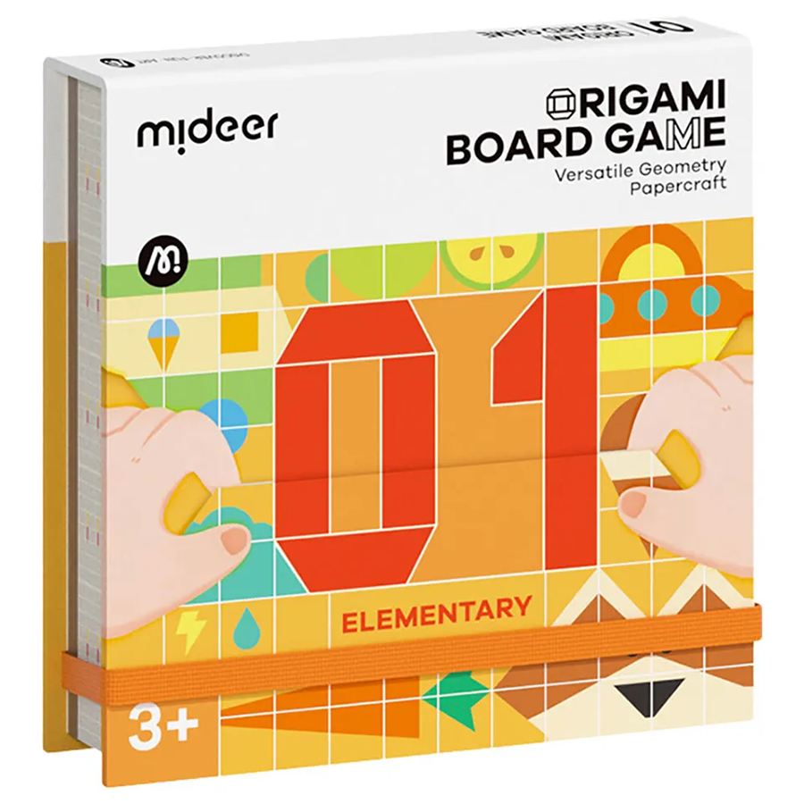 Mideer Origami Board Game - Level 1 ميدير لعبة لوحية أوريجامي - المستوى الأول
