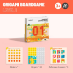 ⁦Mideer Origami Board Game - Level 1 MD1242 ميدير لعبة لوحية أوريجامي - المستوى الأول⁩ - الصورة ⁦5⁩