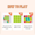⁦Mideer Origami Board Game - Level 3 MD1247 مدير لعبة لوحية أوريجامي ميدير - المستوى 3⁩ - الصورة ⁦6⁩