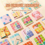 ⁦Mideer Origami Board Game - Level 3 MD1247 مدير لعبة لوحية أوريجامي ميدير - المستوى 3⁩ - الصورة ⁦5⁩