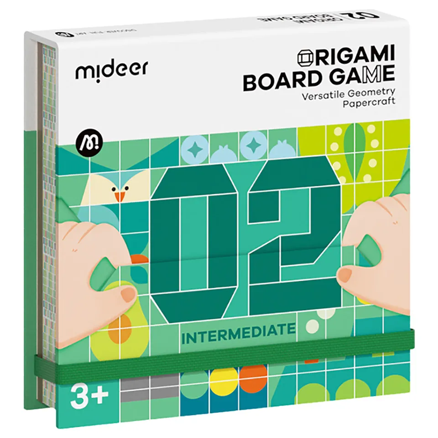 Mideer Origami Board Game - Level 2 ميدير لعبة لوحية أوريجامي - المستوى الثاني
