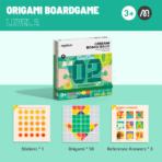 ⁦Mideer Origami Board Game - Level 2 MD1246 ميدير لعبة لوحية أوريجامي - المستوى الثاني⁩ - الصورة ⁦4⁩
