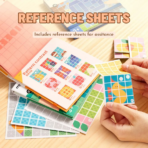 ⁦Mideer Origami Board Game - Level 3 MD1247 مدير لعبة لوحية أوريجامي ميدير - المستوى 3⁩ - الصورة ⁦4⁩