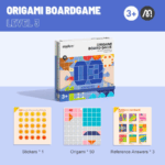 ⁦Mideer Origami Board Game - Level 3 MD1247 مدير لعبة لوحية أوريجامي ميدير - المستوى 3⁩ - الصورة ⁦2⁩