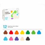 ⁦Mideer Pease Crayons - 12 Colors MD6220 ميدير أقلام تلوين بيز - 12 لونًا⁩ - الصورة ⁦6⁩