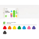 ⁦Mideer Pease Crayons - 8 Colors MD6219 ميدير أقلام بيز - 8 ألوان⁩ - الصورة ⁦11⁩