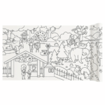 Mideer Self Adhesive Coloring Roll ZOO - 4m MD3302 ميدير لفة تلوين ذاتية اللصق حديقة الحيوانات - 4 أمتار