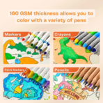 ⁦Mideer Self Adhesive Coloring Roll ZOO - 4m MD3302 ميدير لفة تلوين ذاتية اللصق حديقة الحيوانات - 4 أمتار⁩ - الصورة ⁦3⁩