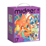 Mideer - 2-in-1 Level Up Puzzle - Song Of The Ocean - Level 7 MD1490 ميدير - لغز ٢ في ١ للارتقاء إلى المستوى الأعلى - أغنية المحيط - المستوى ٧