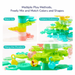 ⁦Mideer Stackable Blocks - Wisdom Tree MD1469 ميدير مكعبات قابلة للتكديس - شجرة الحكمة⁩ - الصورة ⁦8⁩