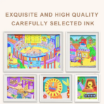 ⁦Mideer Washable Markers - 36 Colours MD1301ميدير أقلام تحديد قابلة للغسل - 36 لونًا⁩ - الصورة ⁦6⁩