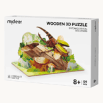 Mideer Wooden 3D Puzzle Hercules Beetle MD1346 ميدير أحجية خشبية ثلاثية الأبعاد على شكل خنفساء هرقل