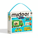 Mideer My First Artist Puzzle: Busy Cars MD1458 ميدير  لغزي الفني الأول: السيارات المزدحمة