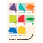 ⁦Mideer Magnetic Wooden Geometry Blocks - 250pcs MD6283 ميدير مكعبات هندسية خشبية مغناطيسية - ٢٥٠ قطعة⁩ - الصورة ⁦9⁩