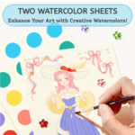 ⁦Mideer Poke-In Dress Up Kit - Princess Evening Gown MD1584 ميدير طقم ملابس بوك-إن - فستان سهرة أميرة⁩ - الصورة ⁦4⁩