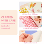 ⁦Mideer Poke-In Dress Up Kit - Princess Evening Gown MD1584 ميدير طقم ملابس بوك-إن - فستان سهرة أميرة⁩ - الصورة ⁦3⁩