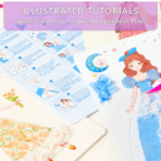 ⁦Mideer Poke-In Dress Up Kit - Princess Evening Gown MD1584 ميدير طقم ملابس بوك-إن - فستان سهرة أميرة⁩ - الصورة ⁦2⁩