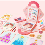 ⁦Mideer 3-in-1 Dress Up Game Set - Princess Fantasy Makeup MD3378 ميدير مجموعة ألعاب تلبيس 3 في 1 - مكياج أميرات الخيال⁩ - الصورة ⁦8⁩