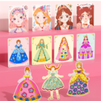 ⁦Mideer 3-in-1 Dress Up Game Set - Princess Fantasy Makeup MD3378 ميدير مجموعة ألعاب تلبيس 3 في 1 - مكياج أميرات الخيال⁩ - الصورة ⁦7⁩