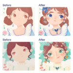 ⁦Mideer 3-in-1 Dress Up Game Set - Princess Fantasy Makeup MD3378 ميدير مجموعة ألعاب تلبيس 3 في 1 - مكياج أميرات الخيال⁩ - الصورة ⁦3⁩