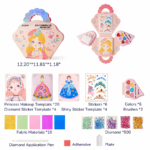 ⁦Mideer 3-in-1 Dress Up Game Set - Princess Fantasy Makeup MD3378 ميدير مجموعة ألعاب تلبيس 3 في 1 - مكياج أميرات الخيال⁩ - الصورة ⁦2⁩