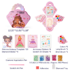 ⁦Mideer 3-in-1 Dress Up Game Set: Princess Fashion Show CT2283 ميدير مجموعة ألعاب تلبيس 3 في 1: عرض أزياء الأميرة⁩ - الصورة ⁦2⁩