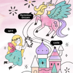 ⁦Mideer Watercolour Painting -UNICORN LEGEND MD4297 لوحة ألوان مائية ميدير - أسطورة وحيد القرن⁩ - الصورة ⁦6⁩