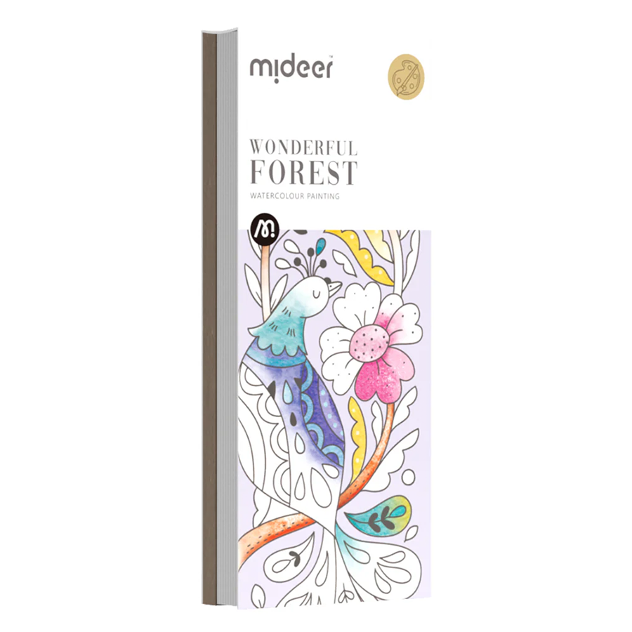 Mideer Watercolour Painting - WONDERFUL FOREST ميدير لوحة ألوان مائية - غابة رائعة