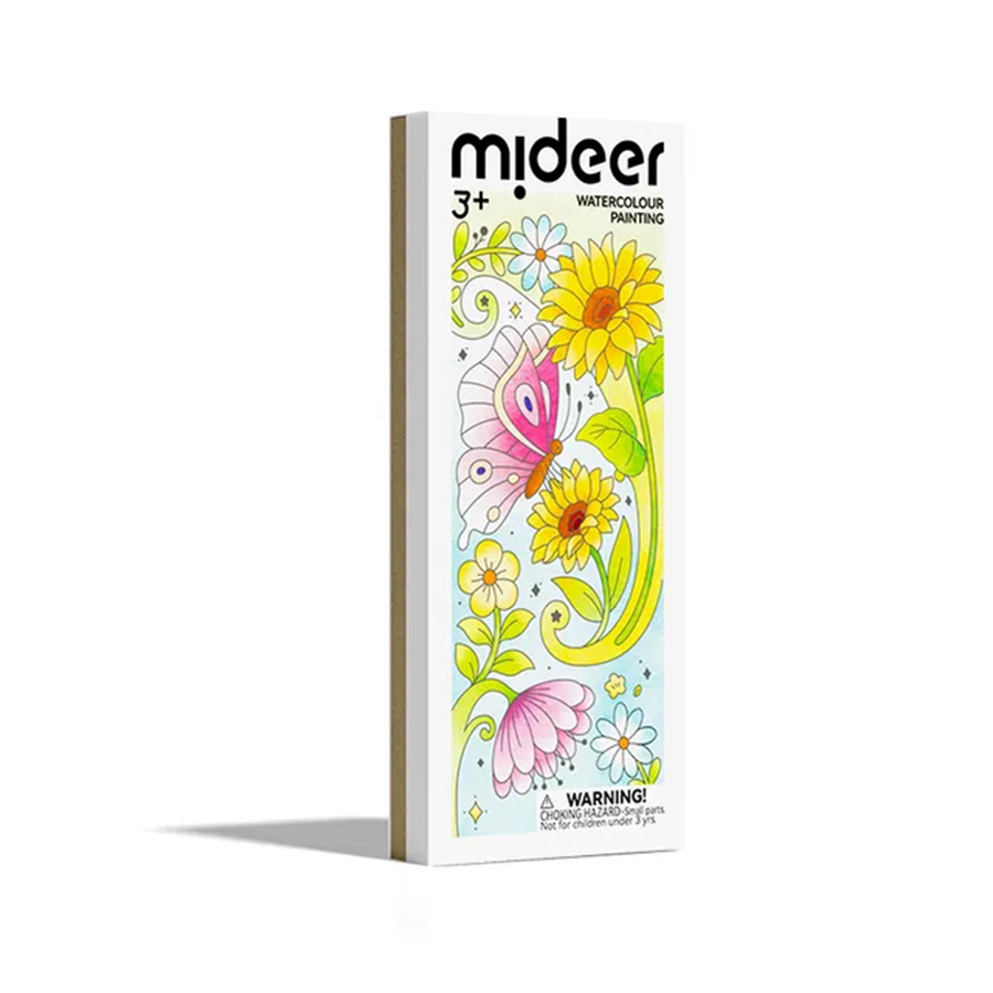 Mideer Paint With Water Booklet - Wonderful Garden ميدير كتيب الرسم بالماء - حديقة رائعة
