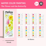 ⁦Mideer Paint With Water Booklet - Wonderful Garden MD4248 ميدير كتيب الرسم بالماء - حديقة رائعة⁩ - الصورة ⁦8⁩