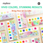 ⁦Mideer Paint With Water Booklet - Wonderful Garden MD4248 ميدير كتيب الرسم بالماء - حديقة رائعة⁩ - الصورة ⁦7⁩