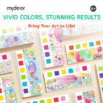 ⁦Mideer Paint w/ Water Booklet - Enchanted Garden MD4195ميدير كتيب الرسم بالماء - الحديقة المسحورة⁩ - الصورة ⁦4⁩