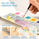 ⁦Mideer Paint With Water Booklet - Wonderful Garden MD4248 ميدير كتيب الرسم بالماء - حديقة رائعة⁩ - الصورة ⁦6⁩