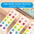 ⁦Mideer Paint With Water Booklet - Wonderful Garden MD4248 ميدير كتيب الرسم بالماء - حديقة رائعة⁩ - الصورة ⁦3⁩
