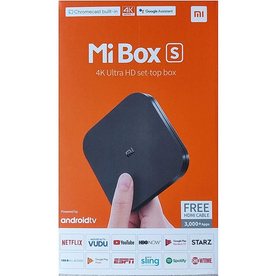 Xiaomi TV Box S 3rd Gen 4K  شاومي جهاز تي في بوكس ​​S الجيل الثالث 4K