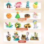 ⁦Mideer Air fun clay kit MD1545- مدير مجموعات الطين 24/36 عبوة⁩ - الصورة ⁦6⁩