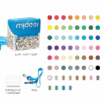 ⁦Mideer Acrylic Markers-60 MD1615 ميدير أقلام أكريليك-60⁩ - الصورة ⁦2⁩