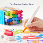 ⁦Mideer Portable Gouache Paint Bucket Set - 24 Colors MD4309 ميدير قلم تحديد مزدوج الطرف قابل للغسل - ٢٤ لونًا⁩ - الصورة ⁦5⁩