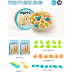 ⁦Mideer Magic Sand Play Set MD4307 ميدير مجموعة ألعاب الرمل السحرية⁩ - الصورة ⁦7⁩