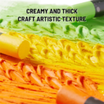⁦Mideer Oil Pastel Texture Kit - Springtime Blossoms MD1283ميدير مجموعة ألوان الباستيل الزيتية - أزهار الربيع⁩ - الصورة ⁦7⁩