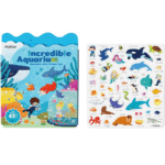 ⁦Mideer Reusable Jelly Sticker Set - Incredible Aquarium MD2247 ميدير مجموعة ملصقات جيلي قابلة لإعادة الاستخدام - حوض أسماك رائع⁩ - الصورة ⁦3⁩