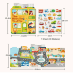 ⁦Mideer Reusable Jelly Sticker Set - The Bustling Traffic MD1245 ميدير مجموعة ملصقات جيلي قابلة لإعادة الاستخدام - حركة المرور الصاخبة⁩ - الصورة ⁦9⁩