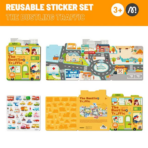 ⁦Mideer Reusable Jelly Sticker Set - The Bustling Traffic MD1245 ميدير مجموعة ملصقات جيلي قابلة لإعادة الاستخدام - حركة المرور الصاخبة⁩ - الصورة ⁦8⁩