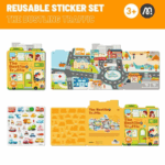 ⁦Mideer Reusable Jelly Sticker Set - The Bustling Traffic MD1245 ميدير مجموعة ملصقات جيلي قابلة لإعادة الاستخدام - حركة المرور الصاخبة⁩ - الصورة ⁦8⁩