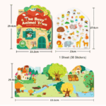 ⁦Mideer Reusable Jelly Sticker Set - The Busy Animal Town MD1244 ميدير مجموعة ملصقات جيلي قابلة لإعادة الاستخدام - مدينة الحيوانات المزدحمة⁩ - الصورة ⁦9⁩