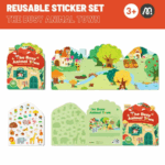 ⁦Mideer Reusable Jelly Sticker Set - The Busy Animal Town MD1244 ميدير مجموعة ملصقات جيلي قابلة لإعادة الاستخدام - مدينة الحيوانات المزدحمة⁩ - الصورة ⁦7⁩