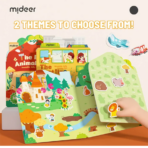⁦Mideer Reusable Jelly Sticker Set - The Bustling Traffic MD1245 ميدير مجموعة ملصقات جيلي قابلة لإعادة الاستخدام - حركة المرور الصاخبة⁩ - الصورة ⁦5⁩