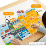⁦Mideer Reusable Jelly Sticker Set - The Bustling Traffic MD1245 ميدير مجموعة ملصقات جيلي قابلة لإعادة الاستخدام - حركة المرور الصاخبة⁩ - الصورة ⁦2⁩
