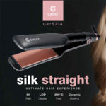 ⁦CREST Silk Straight Ultimate Hair Experience CR5234- جهاز تمليس الشعر كريست سيلك ستريت – تجربة تصفيف فائقة⁩ - الصورة ⁦3⁩